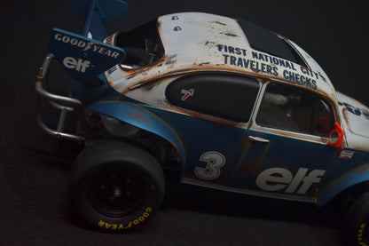 Tamiya Sand Scorcher 1/10 Custom Painted Body – Finished with Driver Figure (Tyrrell p34 tribute)