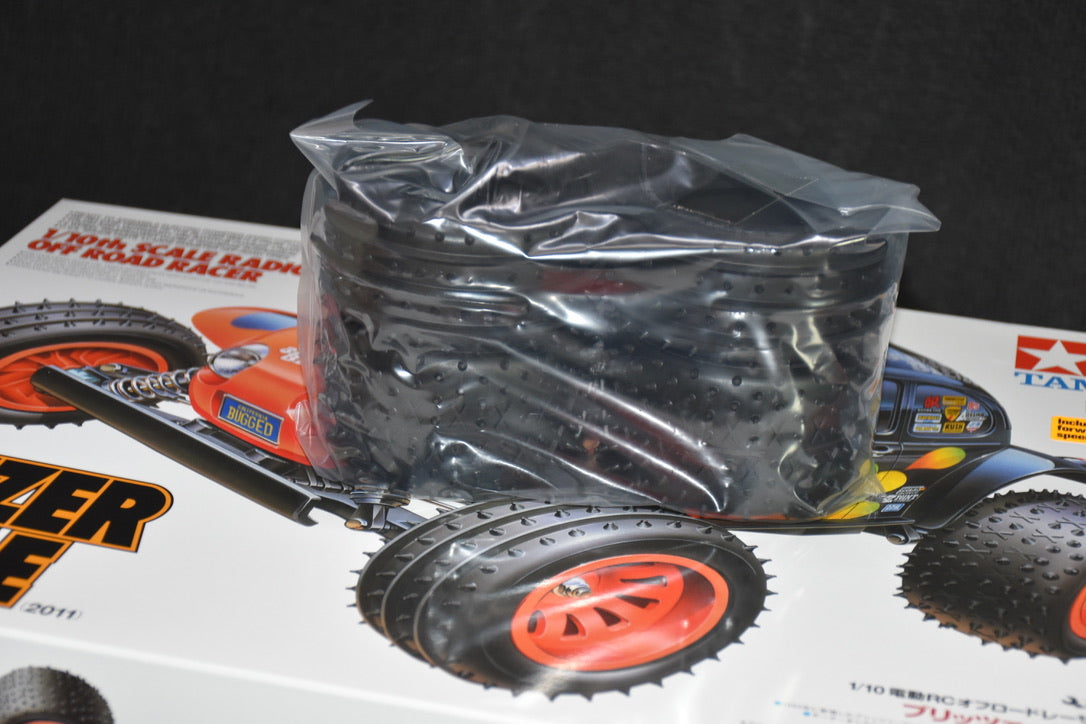 Tamiya Blitzer Beetle 2011 Front & Rear Tires (58502) – Genuine  50449 50450 – New from NIB Kit