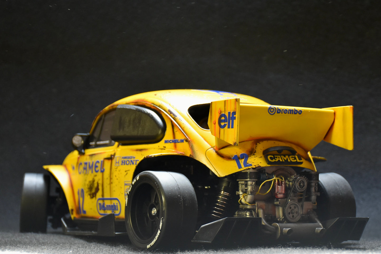 Tamiya Custom-Built STREET Blitzer Beetle (CAMEL LIVERY #2) – 1/10 RC (Tamiya BT-01 Chassis)