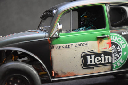 Tamiya Sand Scorcher 1/10 Custom Painted Body – Finished with Driver Figure (BUGOBLIN)