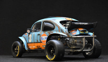 Tamiya Sand Scorcher 1/10 Custom Painted Body – Finished with Driver Figure (BUGULF)