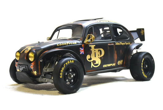 Tamiya Sand Scorcher 1/10 Custom Painted Body – Finished with Driver Figure (JPScorcher)