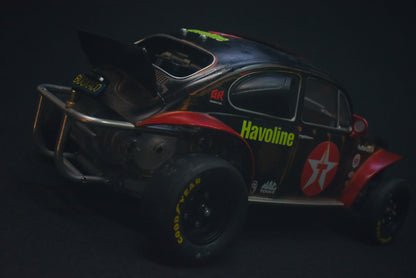 Tamiya Sand Scorcher 1/10 Custom Painted Body – Finished with Driver Figure (BUGXACO)