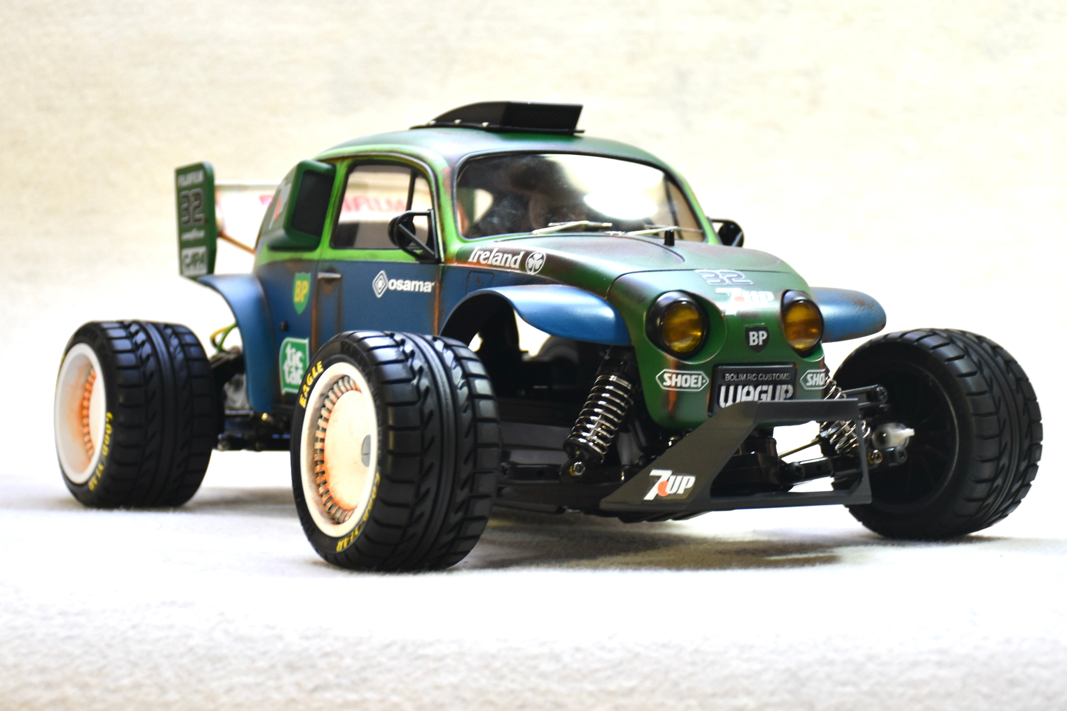 WAGUP - Custom-Built Tamiya Blitzer Beetle – 1/10 RC Buggy (7UP