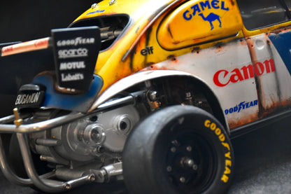 Tamiya Sand Scorcher 1/10 Custom Painted Body – Finished with Driver Figure (BUGANON)