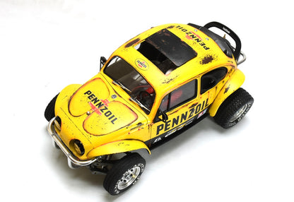 Tamiya Sand Scorcher 1/10 Custom Painted Body – Finished with Driver Figure (PENNSWAGEN)