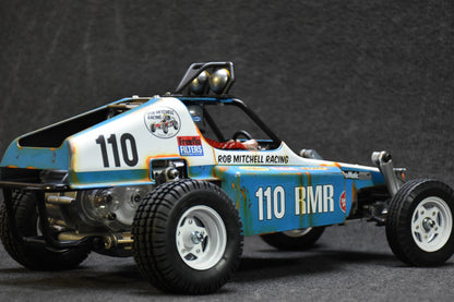 Tamiya BUGGY CHAMP 1/10 Custom Painted Body – Finished with Driver Figure