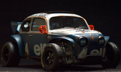 Tamiya Sand Scorcher 1/10 Custom Painted Body – Finished with Driver Figure (Tyrrell p34 tribute)