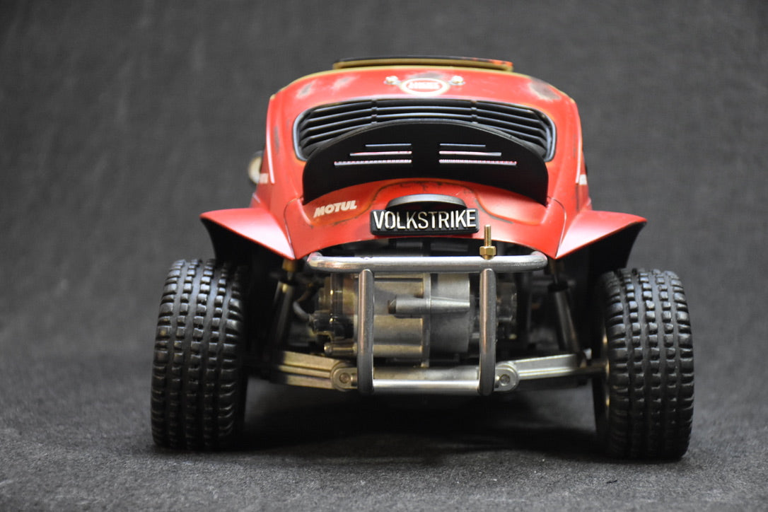 Tamiya Sand Scorcher 1/10 Custom Painted Body – Finished with Driver Figure (VOLKSTRIKE v2) - BOLIM RC CUSTOMS