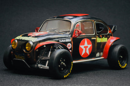 Tamiya Sand Scorcher 1/10 Custom Painted Body – Finished with Driver Figure (BUGXACO)