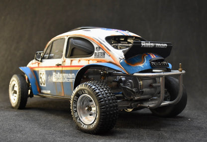 Tamiya Sand Scorcher 1/10 Custom Painted Body – Finished with Driver Figure (RATS MAN)