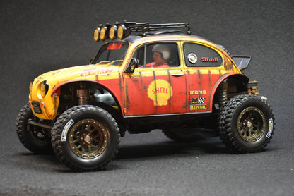Custom-Built Tamiya CC-02 4WD Chassis with Sand Scorcher Body