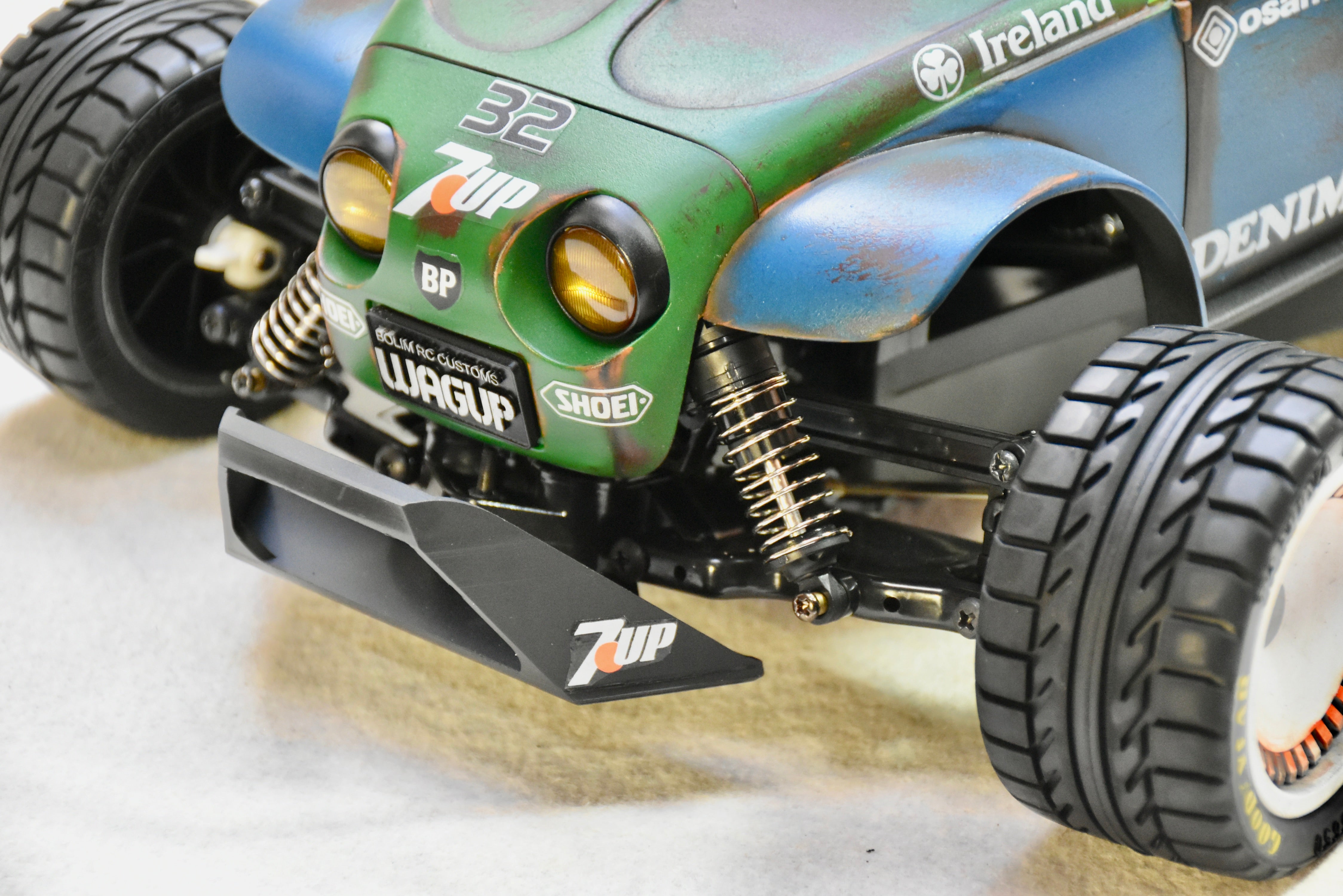 WAGUP - Custom-Built Tamiya Blitzer Beetle – 1/10 RC Buggy (7UP