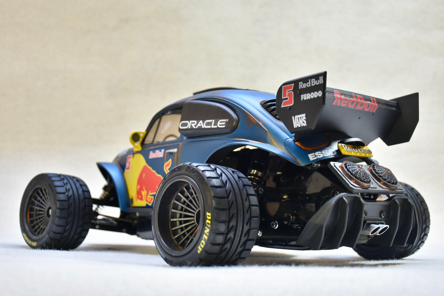 REDBUG 3  - Custom-Built Tamiya Blitzer Beetle – 1/10 RC Buggy (RED BULL LIVERY)