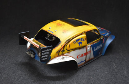 Tamiya Sand Scorcher 1/10 Custom Painted Body – Finished with Driver Figure (BUGANON)