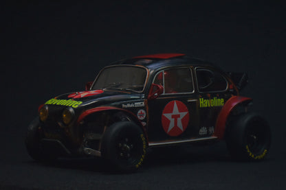 Tamiya Sand Scorcher 1/10 Custom Painted Body – Finished with Driver Figure (BUGXACO)