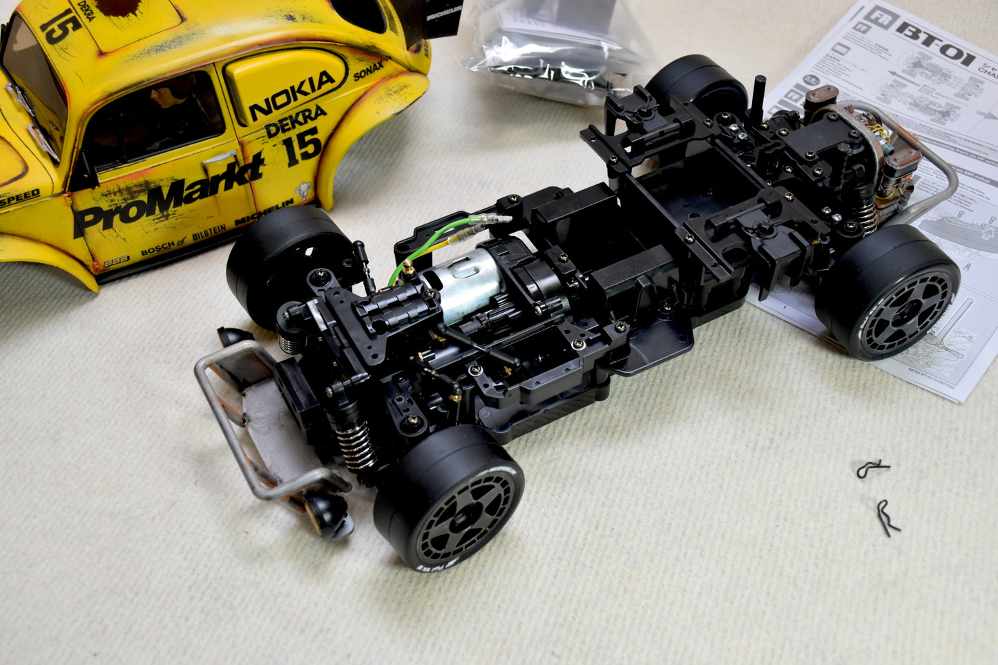 Tamiya Custom Built STREET Blitzer Beetle (PROMARKT) – 1/10 RC (Tamiya BT-01 Chassis)
