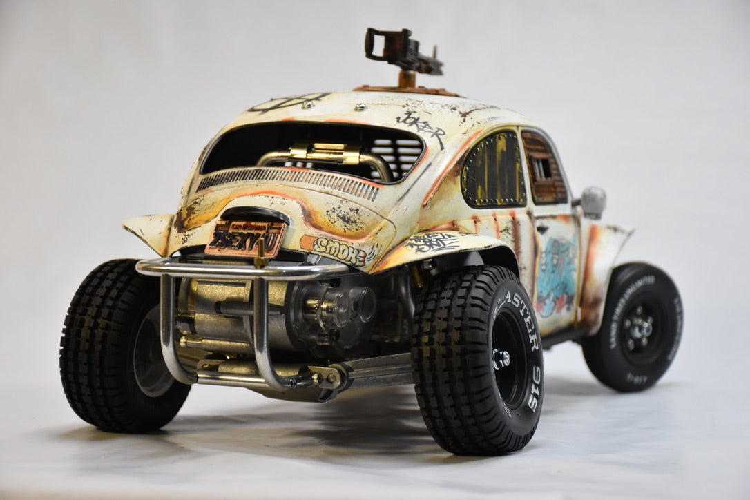 Tamiya Sand Scorcher 1/10 Custom Painted Body – Finished with Driver Figure (2SEXY4U)