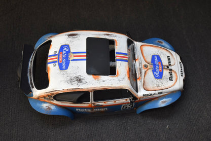 Tamiya Sand Scorcher 1/10 Custom Painted Body – Finished with Driver Figure (RATS MAN)