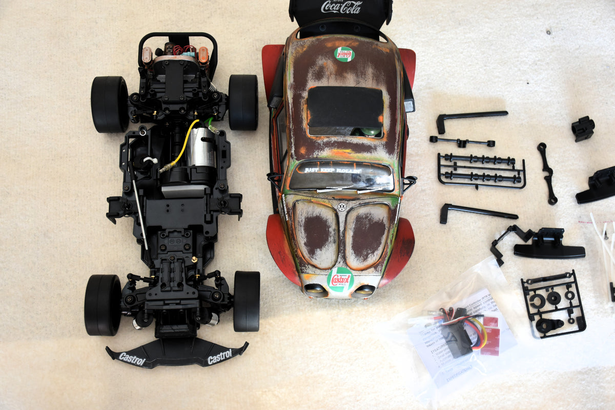 Tamiya Custom Built STREET SAND SCORCHER (COCATROL) – 1/10 RC (Tamiya MB-01 Chassis)