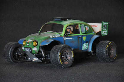 WAGUP  - Custom-Built Tamiya Blitzer Beetle – 1/10 RC Buggy (7UP LIVERY)