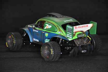 WAGUP  - Custom-Built Tamiya Blitzer Beetle – 1/10 RC Buggy (7UP LIVERY)