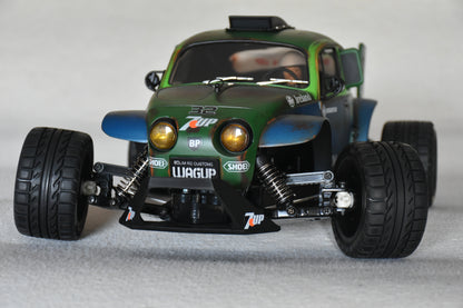 WAGUP  - Custom-Built Tamiya Blitzer Beetle – 1/10 RC Buggy (7UP LIVERY)