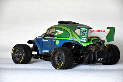 WAGUP  - Custom-Built Tamiya Blitzer Beetle – 1/10 RC Buggy (7UP LIVERY)