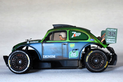 WAGUP  - Custom-Built Tamiya Blitzer Beetle – 1/10 RC Buggy (7UP LIVERY)