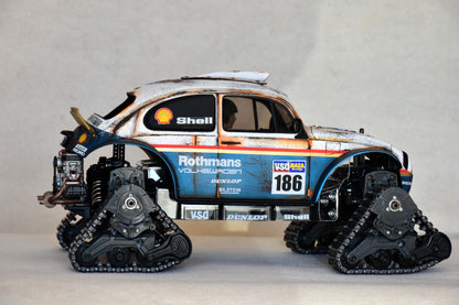 Custom-Built Tamiya QuadTrack Blitzer Beetle (ROTHMANS livery)  – 1/10 RC