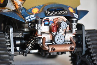 Custom-Built Tamiya QuadTrack Blitzer Beetle (ROTHMANS livery)  – 1/10 RC