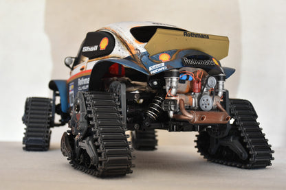 Custom-Built Tamiya QuadTrack Blitzer Beetle (ROTHMANS livery)  – 1/10 RC