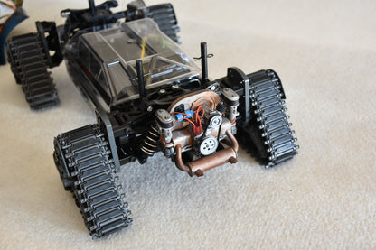 Custom-Built Tamiya QuadTrack Blitzer Beetle (ROTHMANS livery)  – 1/10 RC