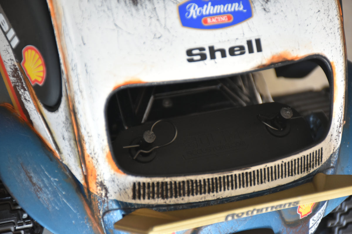 Custom-Built Tamiya QuadTrack Blitzer Beetle (ROTHMANS livery)  – 1/10 RC
