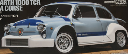 Tamiya Fiat Abarth 1000 TCR - Complete Wheel & Tire Set (Front & Rear)