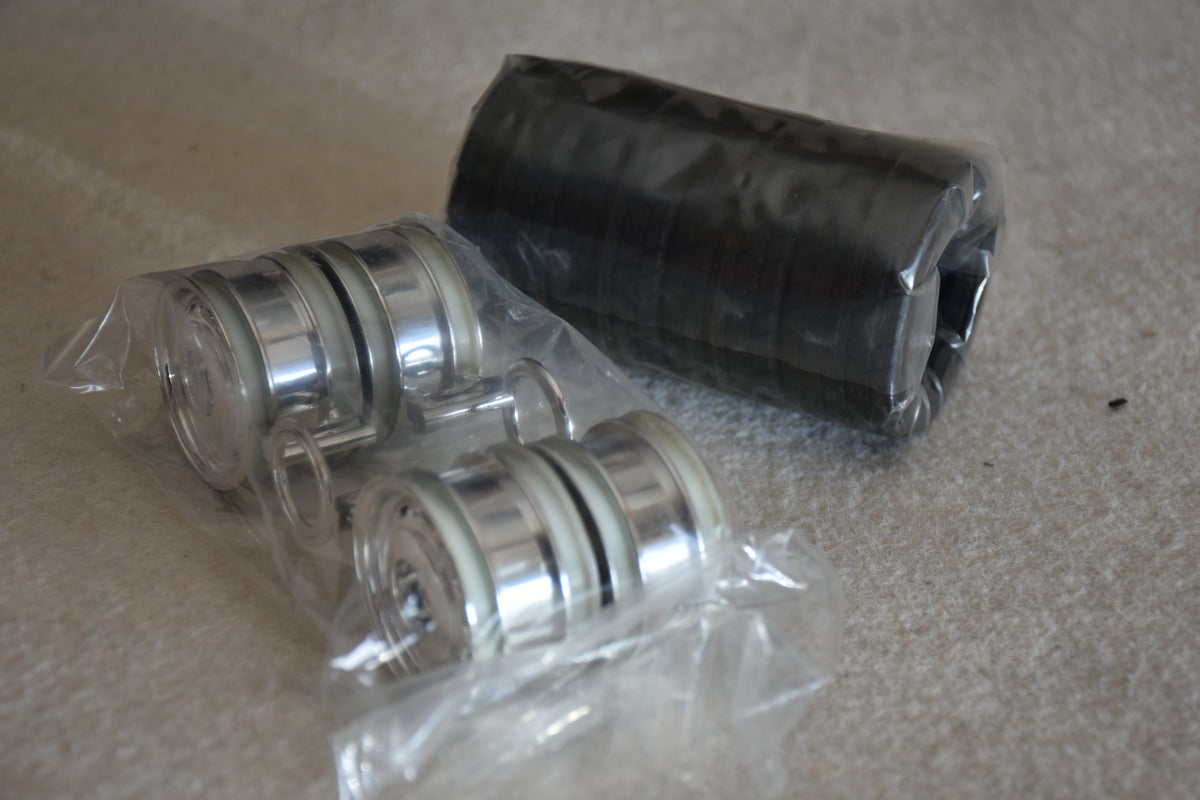 Tamiya Citroën DS - Complete Wheel & Tire Set (Front & Rear)