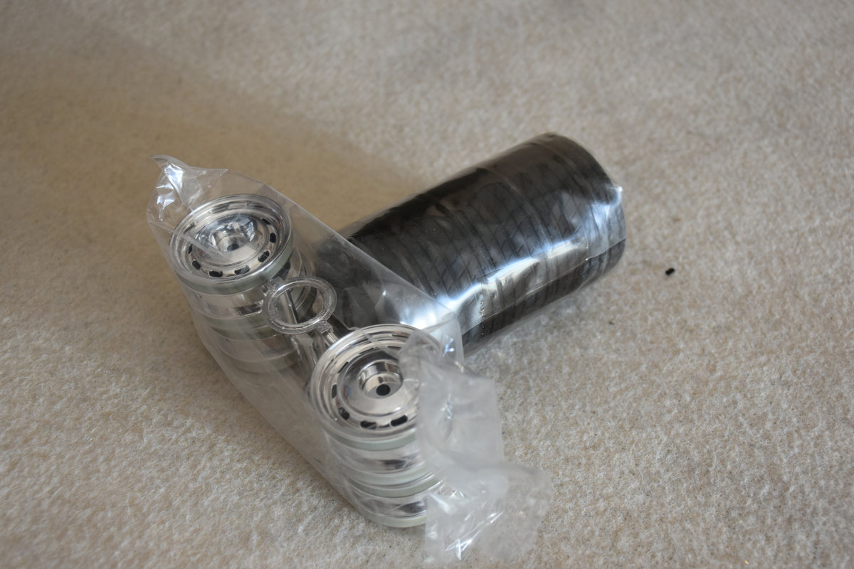 Tamiya Citroën DS - Complete Wheel & Tire Set (Front & Rear)