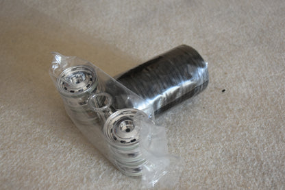 Tamiya Citroën DS - Complete Wheel & Tire Set (Front & Rear)