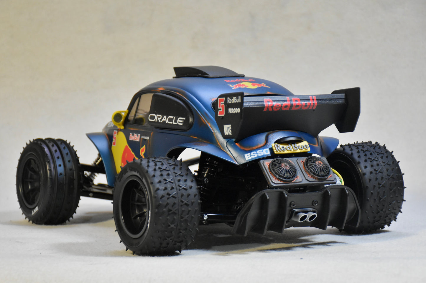 REDBUG  - Custom-Built Tamiya Blitzer Beetle – 1/10 RC Buggy (RED BULL LIVERY)