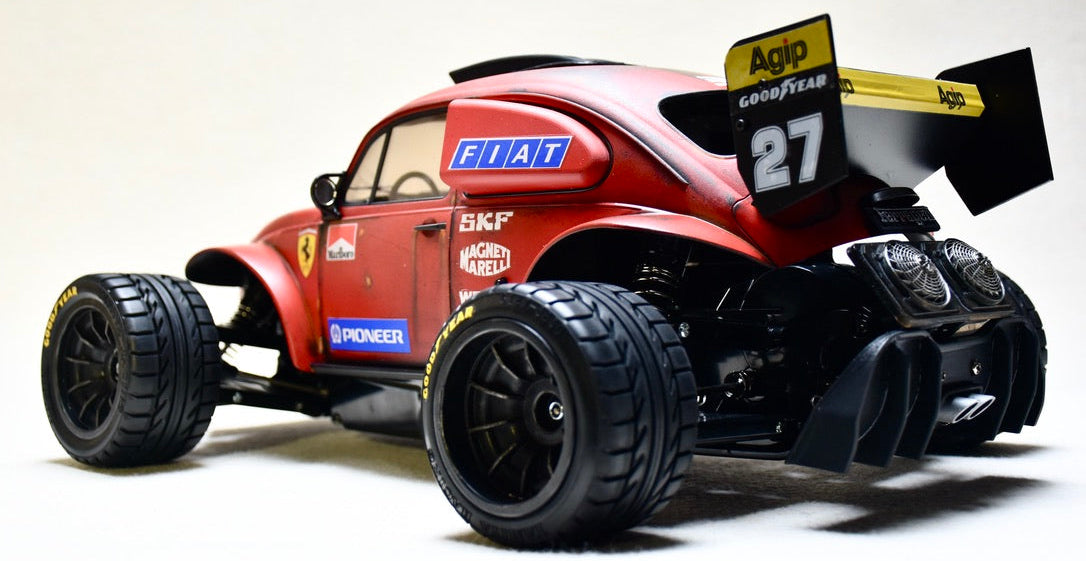 FERRAGEN - Custom-Built Tamiya Blitzer Beetle – Ferrari 643 theme