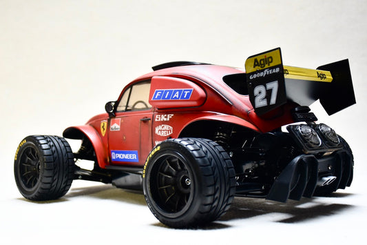 FERRAGEN - Custom-Built Tamiya Blitzer Beetle – Ferrari 643 theme -  1/10 RC Buggy