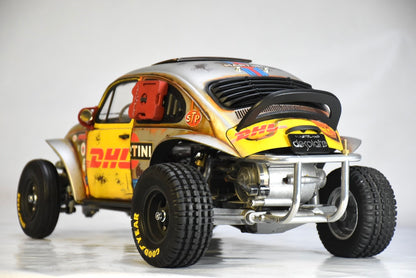 Tamiya Sand Scorcher 1/10 Custom Painted Body – Finished with Driver Figure (DESOLATE)
