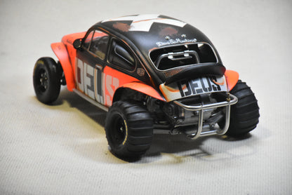 DEUS EX MACHINA theme - Tamiya Sand Scorcher 1/10 Custom Painted Body – Finished with Driver Figure