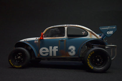 Tamiya Sand Scorcher 1/10 Custom Painted Body – Finished with Driver Figure (Tyrrell p34 tribute)