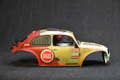 Tamiya Sand Scorcher 1/10 Custom Painted Body – Finished with Driver Figure (VOLKSTRIKE v2) - BOLIM RC CUSTOMS