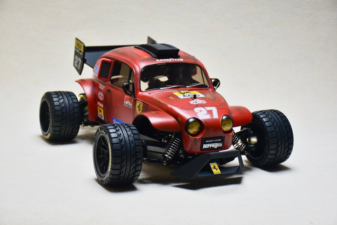 FERRAGEN - Custom-Built Tamiya Blitzer Beetle – Ferrari 643 theme