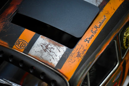 Tamiya Sand Scorcher 1/10 Custom Painted Body – Finished with Driver Figure (HARLEYWAGEN)