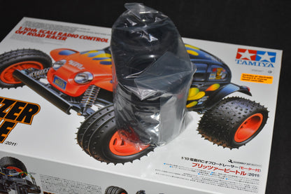 Tamiya Blitzer Beetle 2011 Front & Rear Tires (58502) – Genuine  50449 50450 – New from NIB Kit