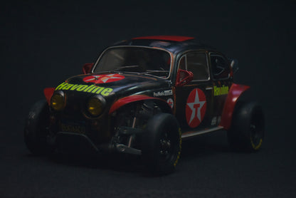 Tamiya Sand Scorcher 1/10 Custom Painted Body – Finished with Driver Figure (BUGXACO)