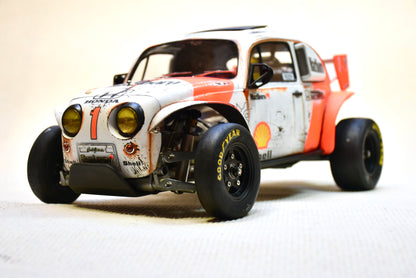 Tamiya Sand Scorcher 1/10 Custom Painted Body – Finished with Driver Figure (BUGLAREN)